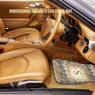 Dimensional Square-S Car Floor Mat