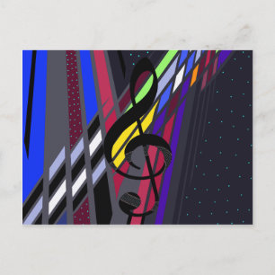 Dimensions in Music Postcard