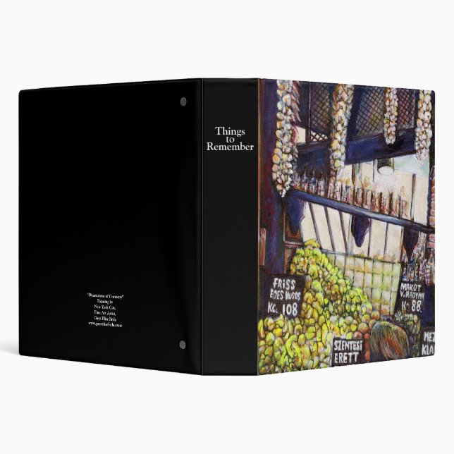 Dimensions of Curiosity 3 Ring Binder (Background)