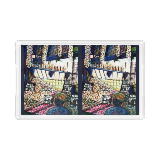 Dimensions of Curiosity Acrylic Tray (Front)