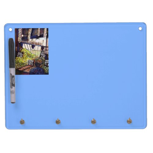 Dimensions of Curiosity Dry Erase Board With Keychain Holder