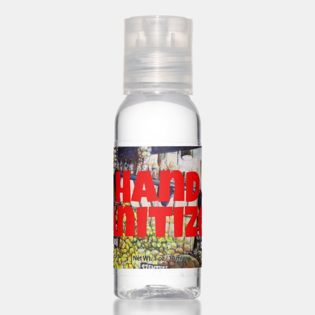 Dimensions of Curiosity Hand Sanitizer (Front)