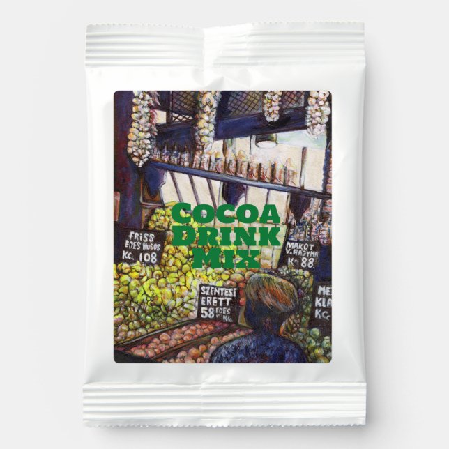 Dimensions of Curiosity Hot Chocolate Drink Mix (Front)