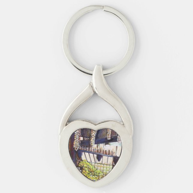 Dimensions of Curiosity Keychain (Front)
