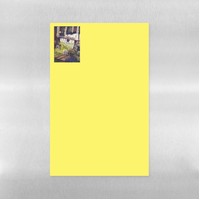 Dimensions of Curiosity Magnetic Dry Erase Sheet (Vertical)
