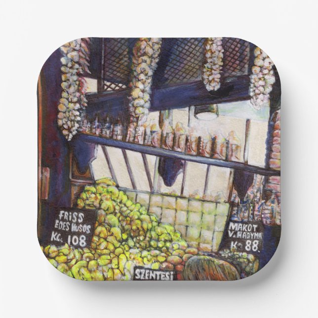 Dimensions of Curiosity Paper Plates (Front)