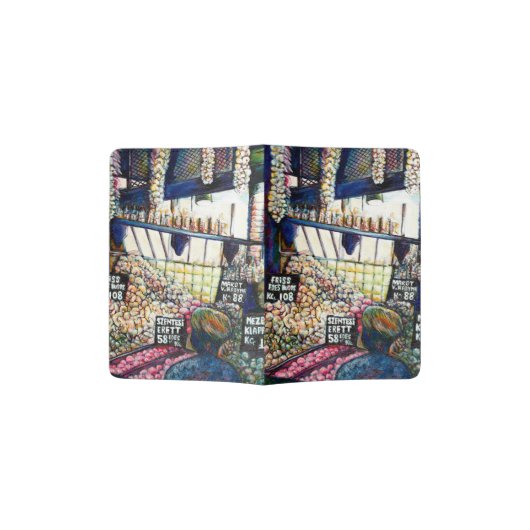 Dimensions of Curiosity Passport Holder (Opened)