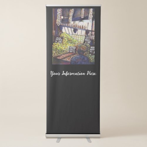 Dimensions of Curiosity Retractable Banner