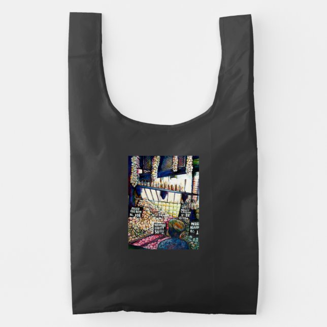 Dimensions of Curiosity Reusable Bag (Front)