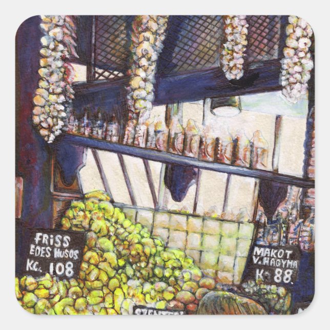 Dimensions of Curiosity Square Sticker (Front)