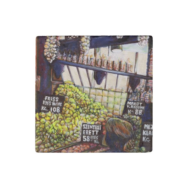 Dimensions of Curiosity Stone Magnet (Front)