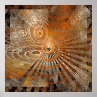 'Dimensions of the Open Heart' Poster