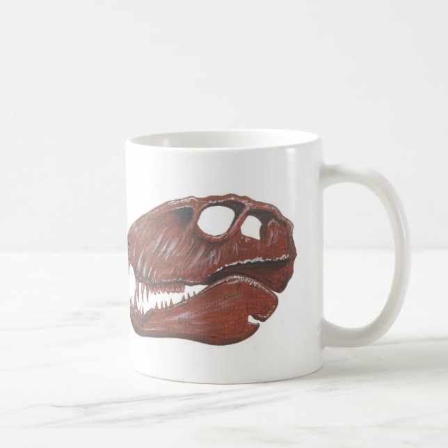 Dimetrodon Skull double image Mug (Right)