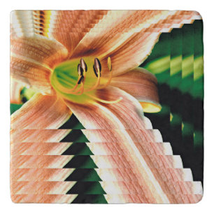 Diminishing Daylily Trivet