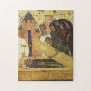 Dimitry's Burial in His Church by Dionisius Jigsaw Puzzle