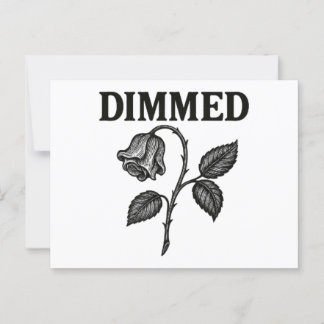 Dimmed Postcard
