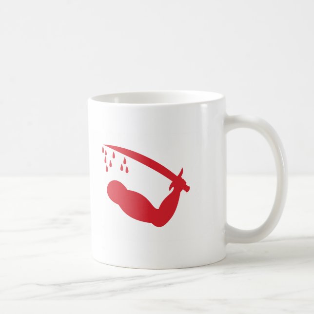 Dimmits Goliad Flag (1824) Coffee Mug (Right)