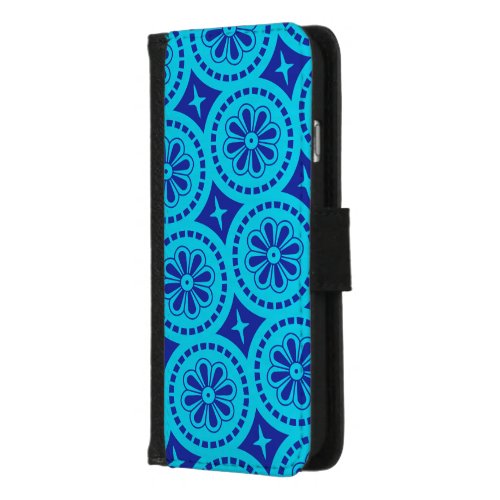 Dimond blue  iPhone 87 wallet case