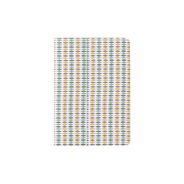 Dimond pattern high tops passport holder (Front)