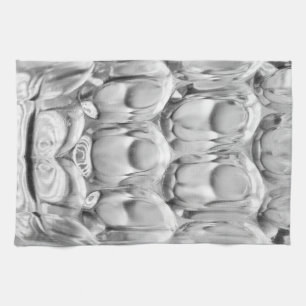 Dimpled pint beer glass kitchen towel