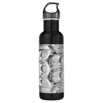 Dimpled Pint Beer Glass Stainless Steel Water Bottle by hildurbjorg at Zazzle
