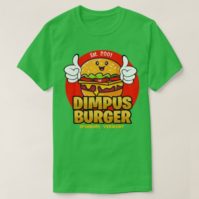 Dimpus Burger from Super Troopers 2001 T-Shirt (Design Front)