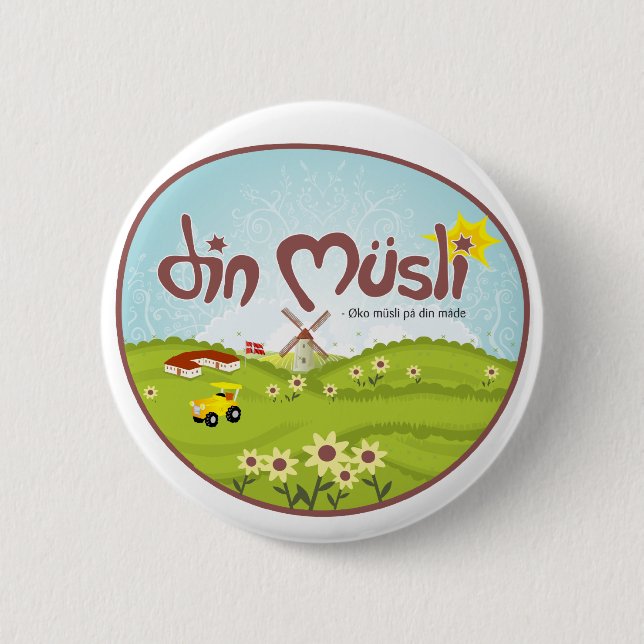 Din Musli Mechandise Button (Front)