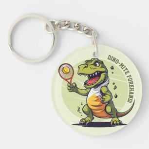 Dina-Mite Forehand Keychain