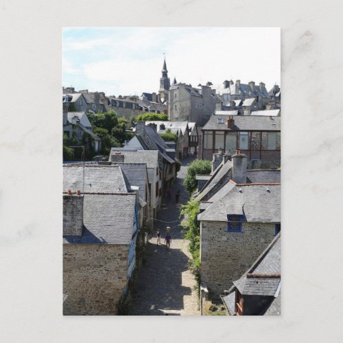 Dinan Brittany France Postcard