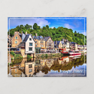 Dinan, Cotes-d'Armor, Bretagne. France. Postcard