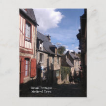 Dinan Medieval Village in Bretagne France