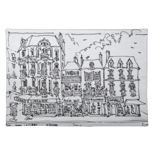 Dinard, Northern Brittany, France Cloth Placemat