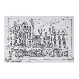 Dinard, Northern Brittany, France Placemat