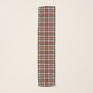 Dinard tartan muslin scarf