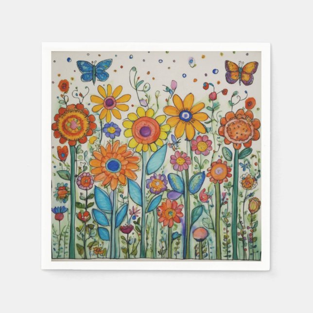 "Dine in Style: Luxury Paper Napkin Collection" (Front)