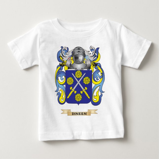 Dineen Coat of Arms Baby T-Shirt (Front)