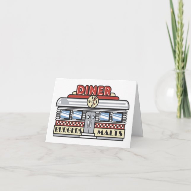 Diner Card (Front)