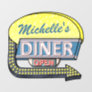 Diner Sign Retro 50s Mid-Century Nostalgia Custom Wall Decal