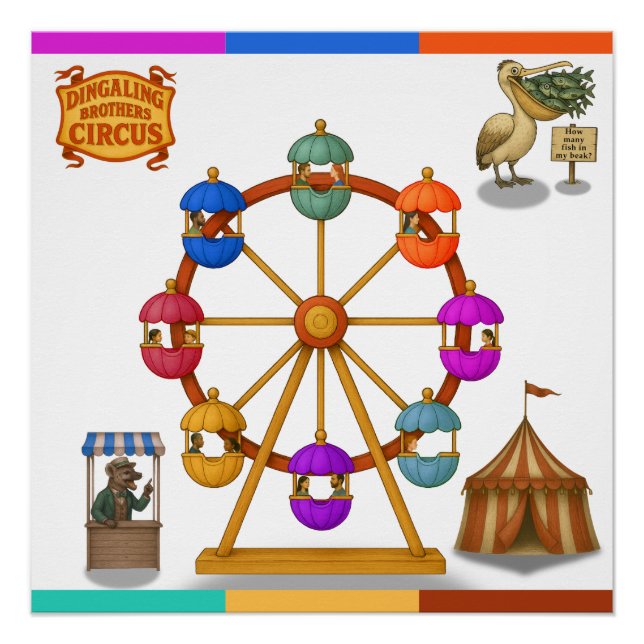 Dingaling Bros Ferris Wheel Poster (Front)