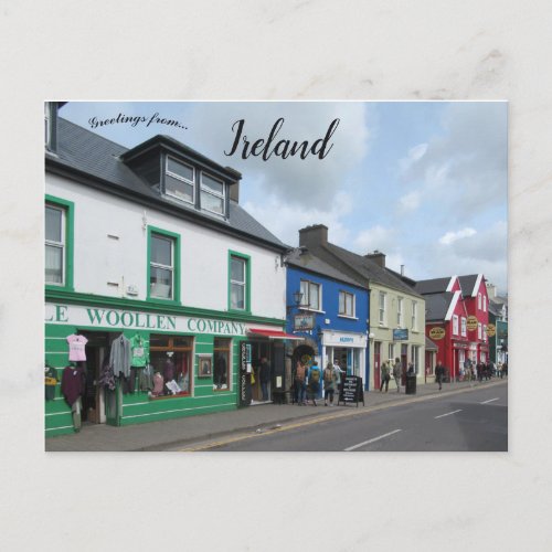 Dingle County Kerry Ireland Postcard