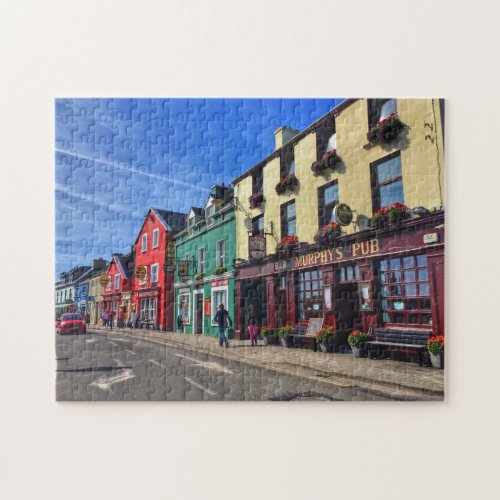Dingle Ireland Colorful Strand Street Puzzle