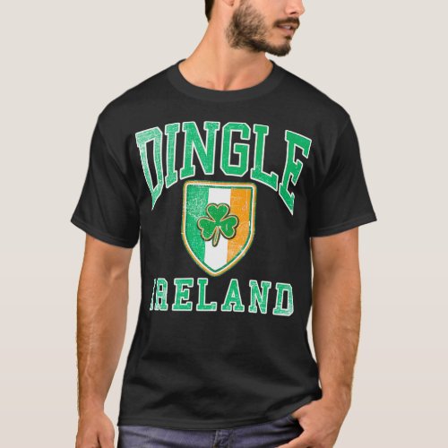 DINGLE IRELAND Distressed  Irish Pride T_Shirt