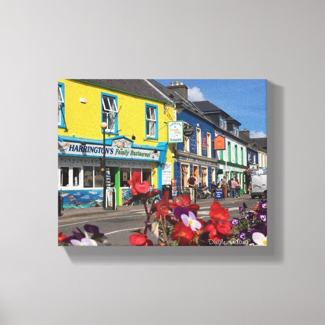Dingle Ireland Wrapped Canvas Print (Front)