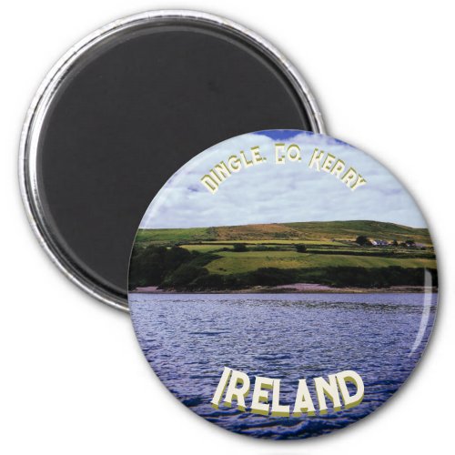 Dingle Peninsula Round Magnet