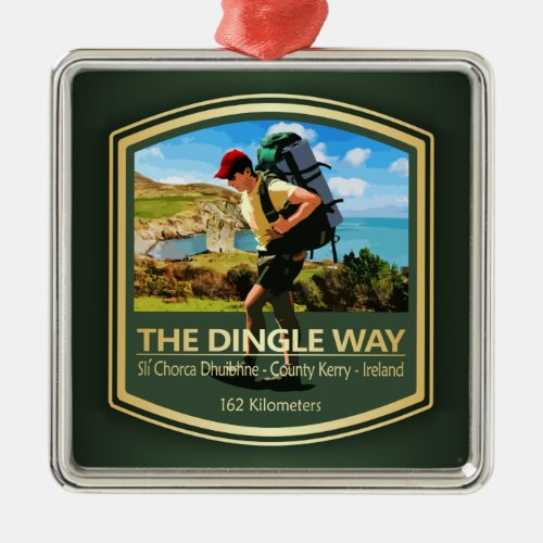Dingle Way PF Metal Ornament
