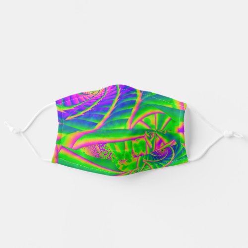 Dingleberries Psychedelic Fused Glass Adult Cloth Face Mask