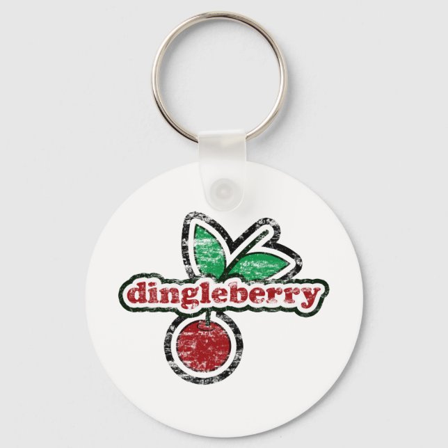 Dingleberry Keychain (Front)