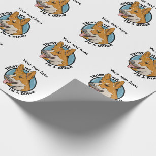 Dingo Australia Wrapping Paper