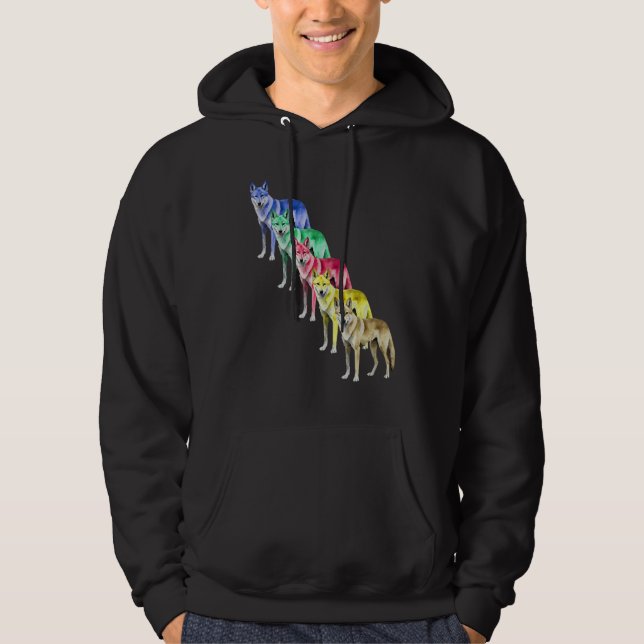 Dingo Australian 2 Hoodie (Front)