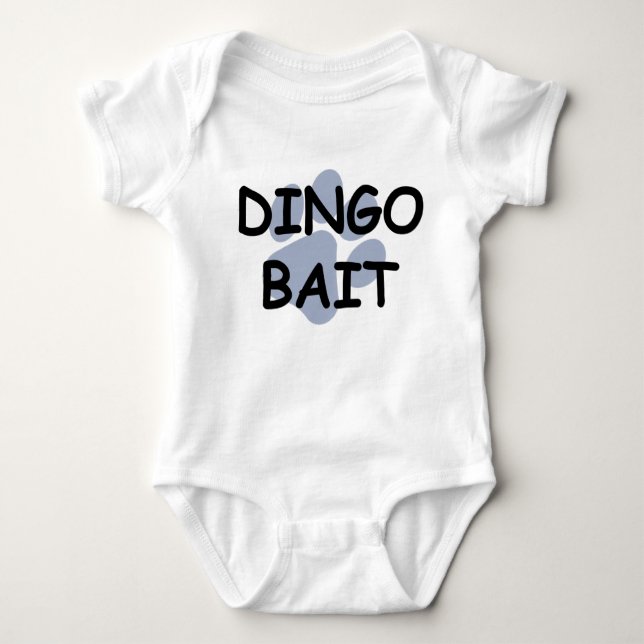 Dingo Bait Baby Bodysuit (Front)
